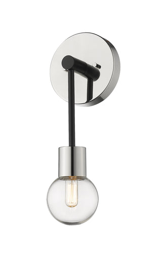 Buy matte-black-polished-nickel Neutra Outdoor (Damp) Sconce by Z-Lite