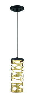 Golden Eclipse Outdoor (Damp) Pendant by George Kovacs