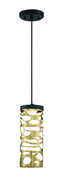 Golden Eclipse Outdoor (Damp) Pendant by George Kovacs