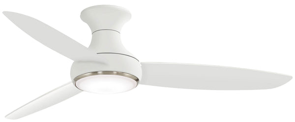 3-Blades Concept III Outdoor (Wet) Hugger Ceiling Fan with Light by Minka Aire