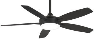 Buy coal-finish-with-coal-blades Espace Ceiling Fan with Light by Minka Aire
