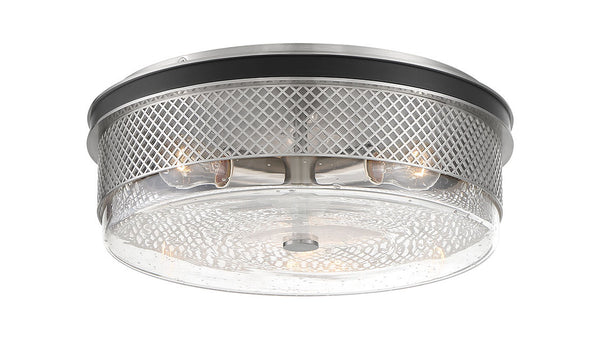 Cole's Crossing Outdoor (Damp) Flush Mount Ceiling Light by Minka-Lavery