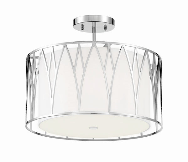 Regal Terrace Outdoor (Damp) Semi Flush Mount Ceiling Light by Minka-Lavery
