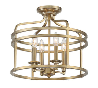 Covent Park Outdoor (Damp) Semi Flush Mount Light by Minka-Lavery