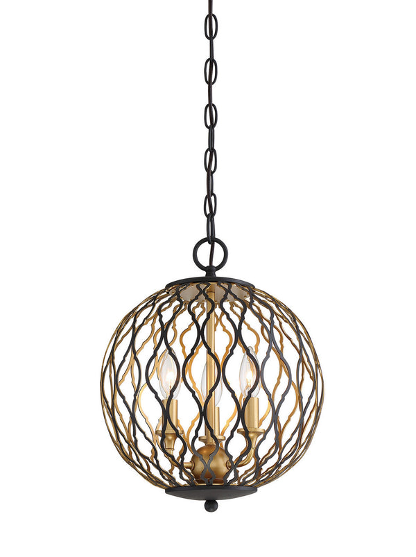 Gilded Glam Outdoor (Damp) Pendant by Minka-Lavery
