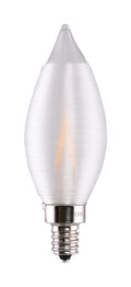 Torpedo 2 Watt E12 CA11 120.00V LED 2700k Light Bulb by Satco