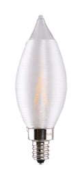 Torpedo 2 Watt E12 CA11 120.00V LED 2700k Light Bulb by Satco