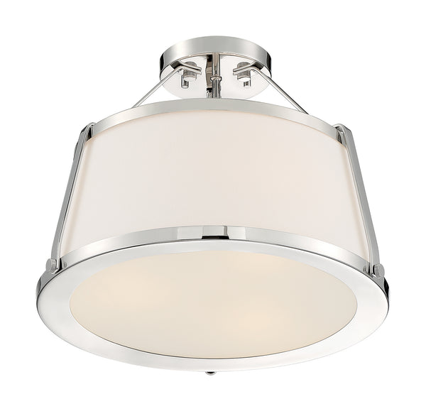 Cutty Semi-Flush Mount Ceiling Light by Nuvo Lighting