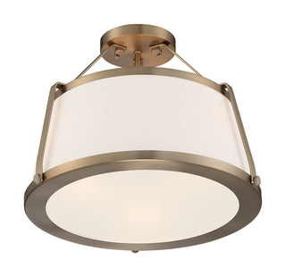 Buy burnished-brass Cutty Flush Mount Ceiling Light by Nuvo Lighting