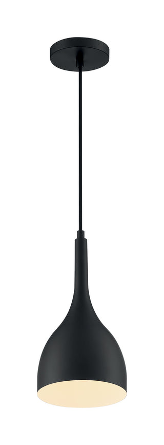 Buy matte-black Bellcap Pendant by Nuvo Lighting