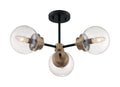 Axis Semi Flush Mount Light by Nuvo Lighting