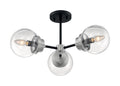 Axis Semi Flush Mount Light by Nuvo Lighting
