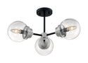 Axis Semi Flush Mount Light by Nuvo Lighting