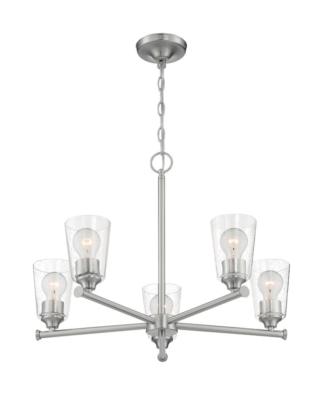Bransel Chandelier by Nuvo Lighting