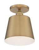 Motif Semi Flush Mount Light by Nuvo Lighting