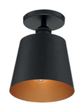 Motif Semi-Flush Mount Ceiling Light by Nuvo Lighting