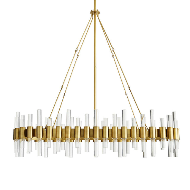 Haskell Outdoor (Damp) Chandelier by Arteriors