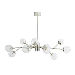 Buy polished-nickel Dallas Outdoor (Damp) Chandelier by Arteriors