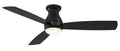 Hugh Outdoor (Wet) Hugger Ceiling Fan with Light by Fanimation