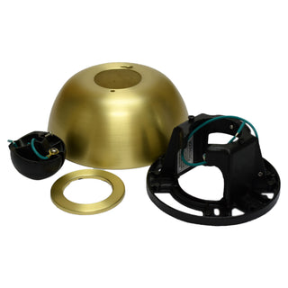 Buy brushed-satin-brass Accessory Outdoor (Damp) Sloped Ceiling Kit by Fanimation