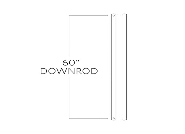 Universal Downrod by Visual Comfort Fan