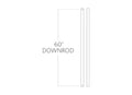Universal Downrod by Visual Comfort Fan