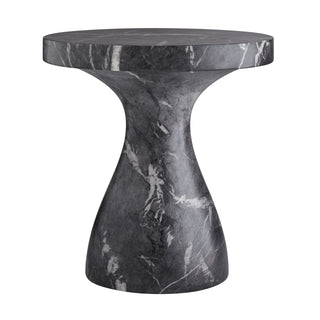 Buy black-faux-marble Serafina Accent Table by Arteriors