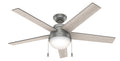Anslee Ceiling Fan with Light by Hunter