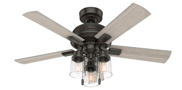 Hartland Ceiling Fan with Light by Hunter