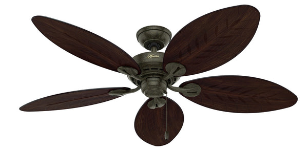 Bayview Outdoor (Damp) Ceiling Fan by Hunter