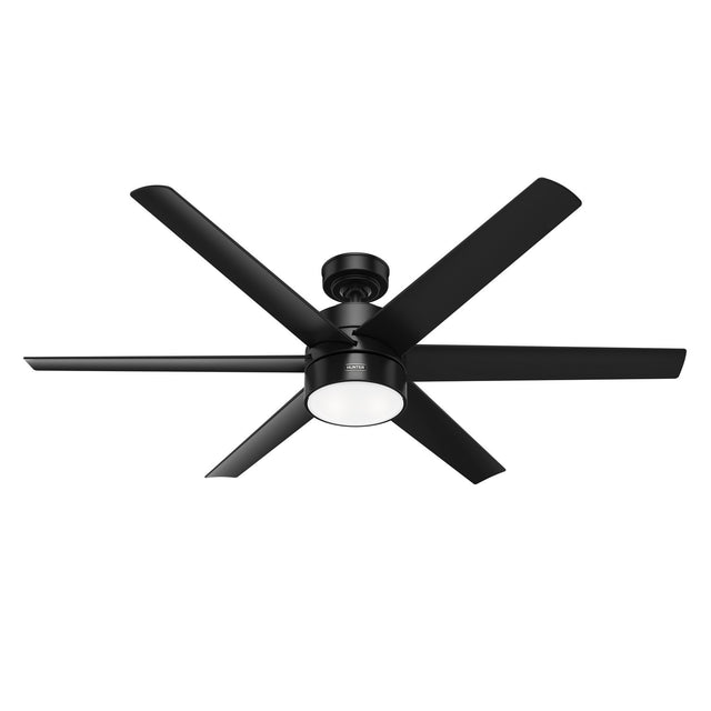 Solaria Outdoor (Damp) Ceiling Fan with Light by Hunter