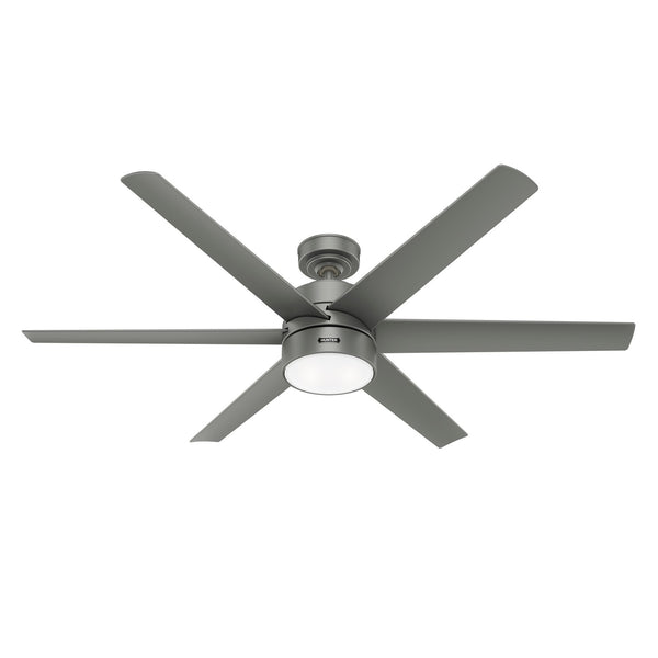 Solaria Outdoor (Damp) Ceiling Fan with Light by Hunter