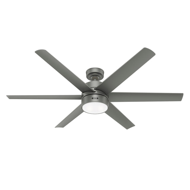 Solaria Outdoor (Damp) Ceiling Fan with Light by Hunter