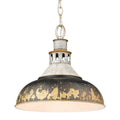 Kinsley Outdoor (Damp) Pendant by Golden