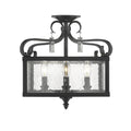 Valencia Semi-Flush Mount Ceiling Light by Golden