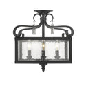 Valencia Semi Flush Mount Light by Golden