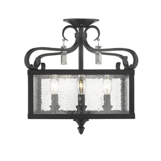 Valencia Semi Flush Mount Light by Golden