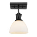Hines Outdoor (Damp) Directional Semi-Flush Mount Light by Golden
