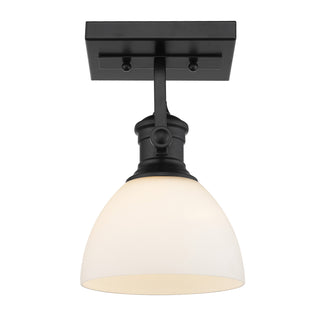 Hines Outdoor (Damp) Directional Semi-Flush Mount Light by Golden