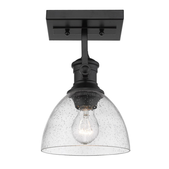 Hines Outdoor (Damp) Directional Semi-Flush Mount Light by Golden
