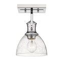Hines Outdoor (Damp) Directional Semi-Flush Mount Light by Golden
