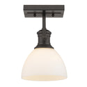 Hines Outdoor (Damp) Directional Semi-Flush Mount Light by Golden