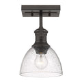 Hines Outdoor (Damp) Directional Semi-Flush Mount Light by Golden