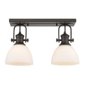 Hines Outdoor (Damp) Directional Semi-Flush Mount Light by Golden
