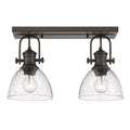 Hines Outdoor (Damp) Directional Semi-Flush Mount Light by Golden