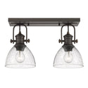 Hines Outdoor (Damp) Directional Semi-Flush Mount Light by Golden