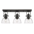 Hines Outdoor (Damp) Directional Semi-Flush Mount Light by Golden