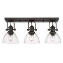 Hines Outdoor (Damp) Directional Semi-Flush Mount Light by Golden