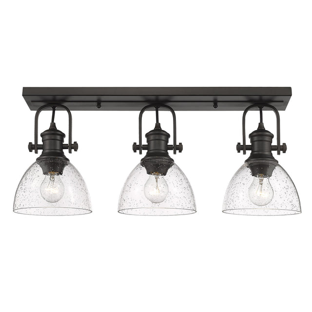 Hines Outdoor (Damp) Directional Semi-Flush Mount Light by Golden