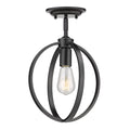 Colson Semi-Flush Mount Ceiling Light by Golden